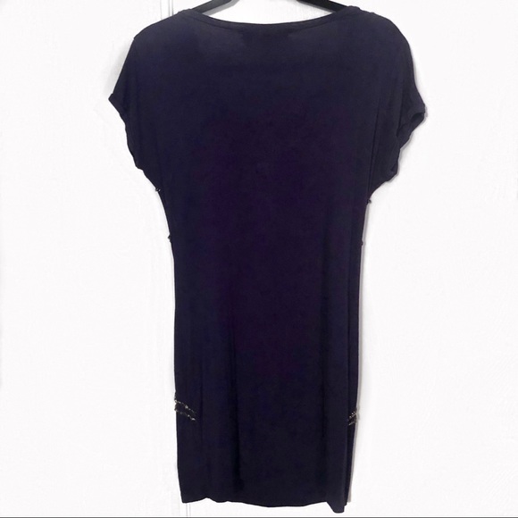 Forever 21 | Navy Sequin Shirt Dress - Picture 3 of 3